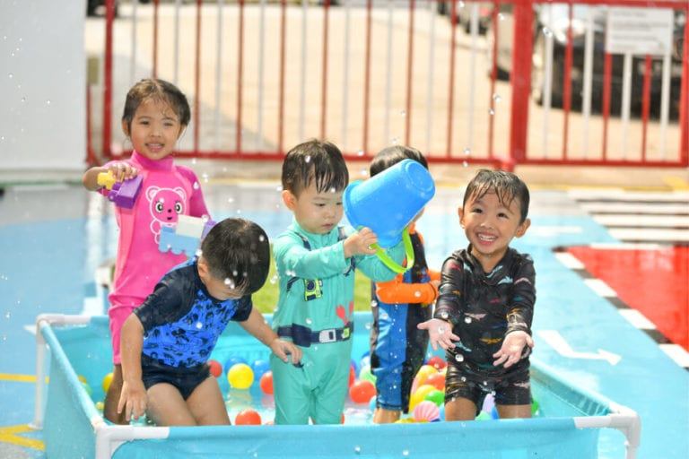Raffles Kidz International | Best Preschool Singapore | Water Play