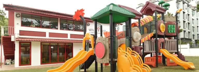 Raffles Kidz @ Yio Chu Kang | Best Preschool Singapore | Outdoor Playground