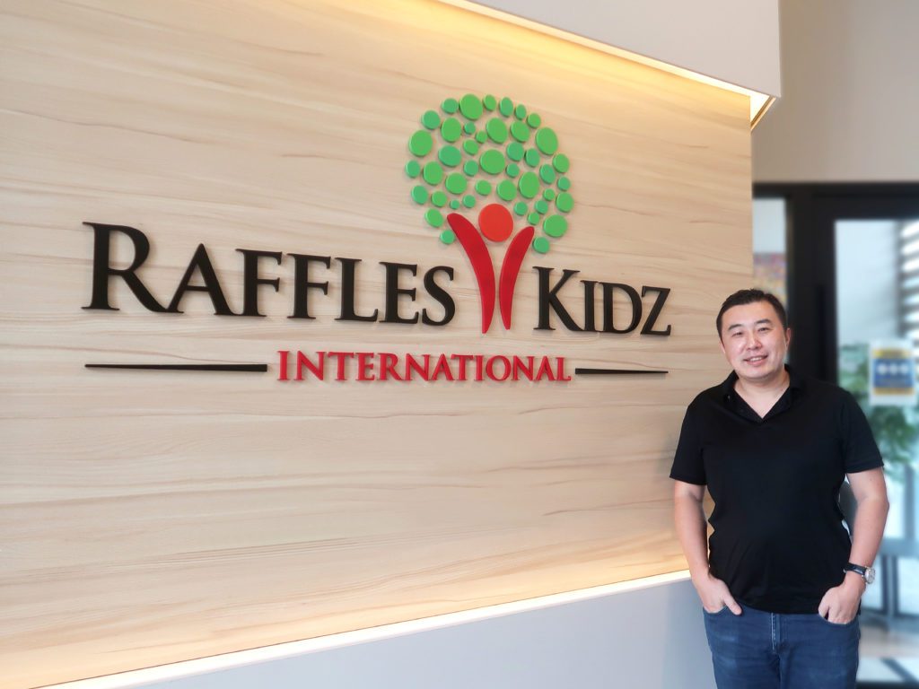 Founder and Owner of Raffles Kidz International Pte Ltd, Mr XB Bai