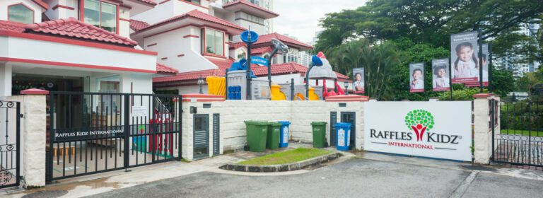 Raffles Kidz @ Bukit Panjang | Best Child Care Singapore | Entrance