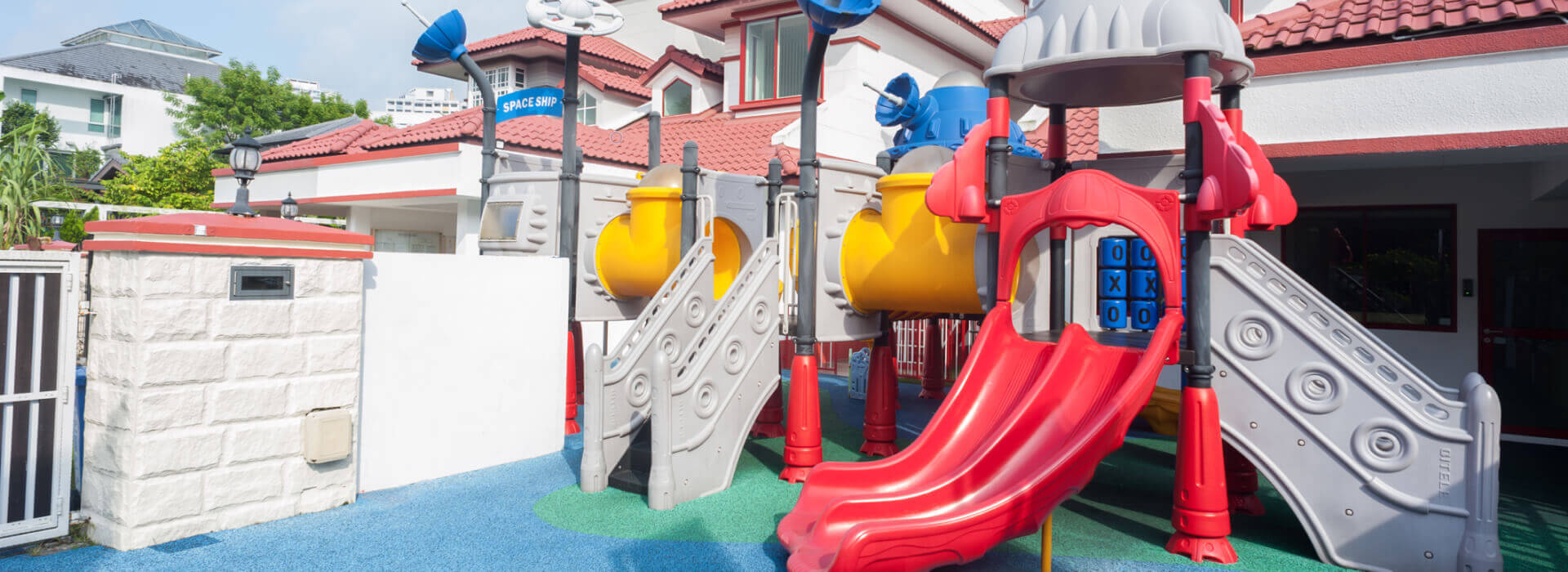 Raffles Kidz @ Bukit Panjang | Best Child Care Singapore | Outdoor Playground