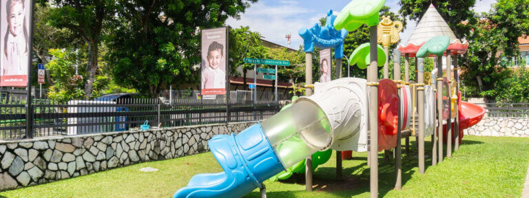 Raffles Kidz @ Punggol | Best Preschool Singapore | Outdoor Playground