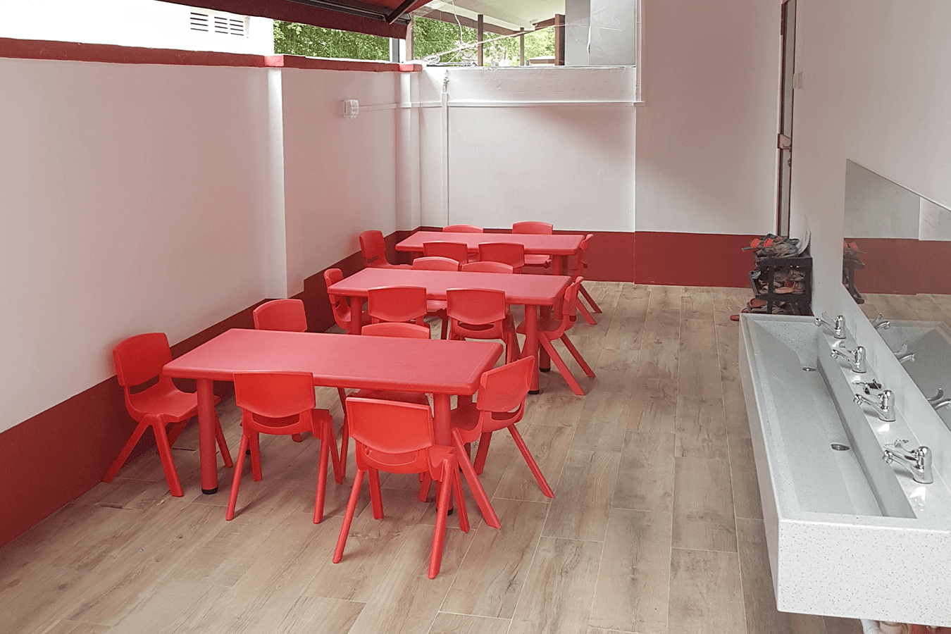 Raffles Kidz @ Bukit Panjang | Preschool Singapore | Child Care Outdoor Dining