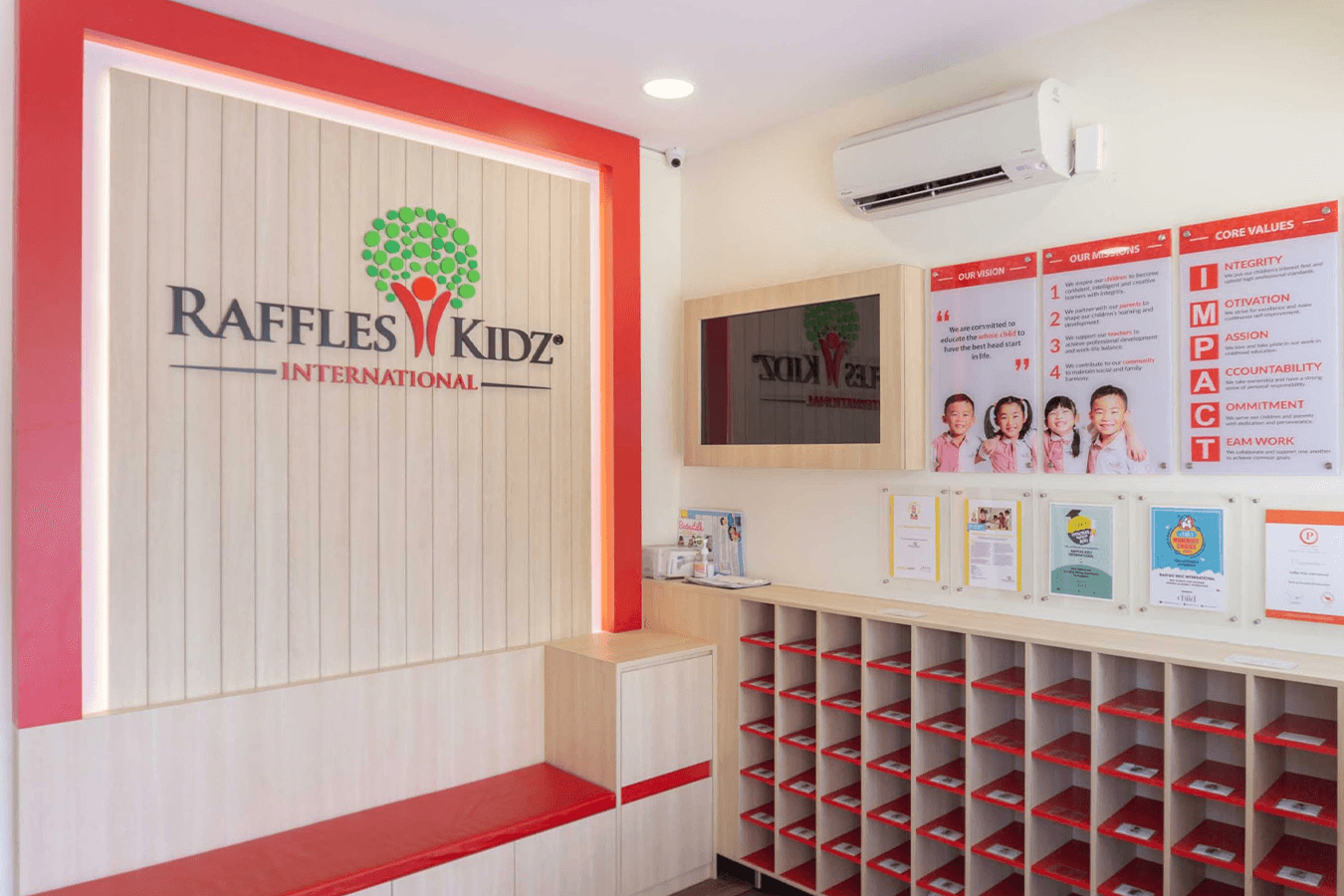 Raffles Kidz @ Punggol | Preschool Singapore | Child Care Entrance