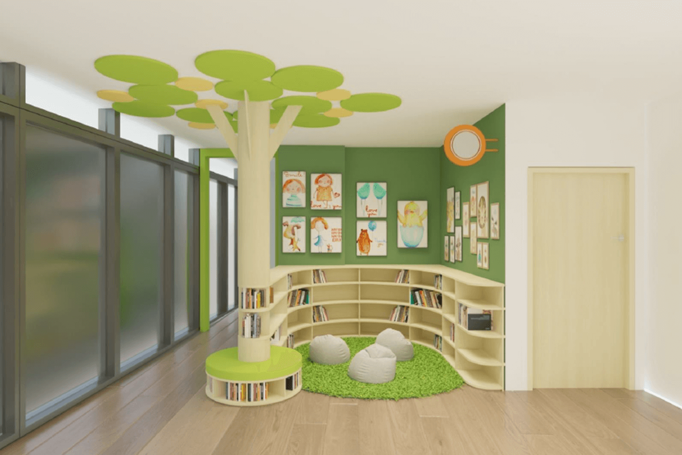 Raffles Kidz @ Ang Mo Kio | Child Care Singapore | Library Corner
