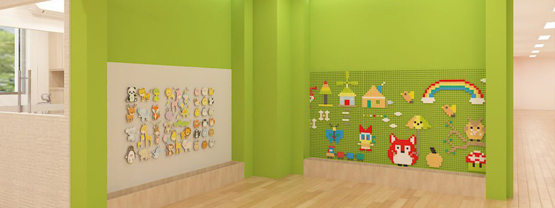 raffles-kidz-yishun-lego-wall-banner